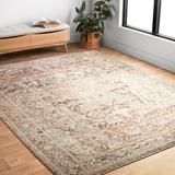 World Menagerie Fuhrman Oriental Taupe Area Rug Polyester/Viscose in Brown, Size 43.0 W x 0.25 D in | Wayfair 5EE481422CA8400992D01D8A0A6DADC3