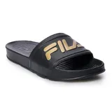 FILA Sleek Slide Women's Slide Sandals, Size: 11, Silver