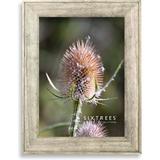 Winston Porter Halle Wood Picture Frame in Brown/White, Size 8.15 H x 6.14 W x 1.77 D in | Wayfair BA97D1203C5A48BEBD70246734D85148