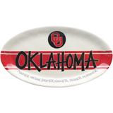 Oklahoma Sooners Oval Kitchen Platter