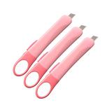 PLUS Scissors - Pink Utility Knife - Set of Three