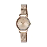 Citizen Women's Rose Gold Tone Stainless Steel Mesh Watch - EZ7003-51X, Size: Small, Pink
