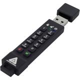 Apricorn 32GB Aegis Secure Key 3z Encrypted USB 3.1 Gen 1 Flash Drive ASK3Z-32GB