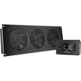 AC Infinity AIRPLATE T9 A/V Cabinet Triple-Fan Cooling System PN AI-APT9
