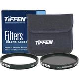 Tiffen 62mm Ultra Clear and Circular Polarizer Filter Kit 62DUCP15WB