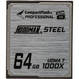 Hoodman 64GB CompactFlash Memory Card Professional STEEL 1000x UDMA HS7CF64