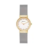BERING Women's Classic Two-Tone Stainless Steel Mesh Watch - 10126-001, Size: Small, Multicolor
