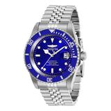 Invicta Men's Watches - Silver & Blue Pro Diver Bracelet Watch - Men