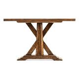 Jonathan Charles Fine Furniture Casually Country Rectangular Console Table Wood in Brown, Size 38.0 H x 64.0 W x 14.0 D in | Wayfair 491057-CFW