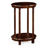 Jonathan Charles Fine Furniture Tribeca Solid Wood End Table w/ Storage Wood in Brown, Size 27.0 H x 18.0 W x 13.0 D in | Wayfair 493599-DCW