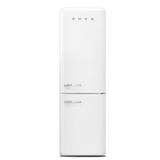 SMEG 50s Style 24" Bottom Freezer 12.8 cu. ft. Energy Star Refrigerator, Size 77.48 H x 23.66 W x 30.24 D in | Wayfair FAB32URWH3