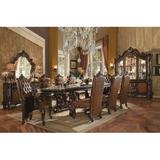 Astoria Grand Syble 9 Pieces Extendable Dining Set Wood/Upholstered Chairs in Brown, Size 30.0 H in | Wayfair A7324812701647E7BDA8A29C90536980