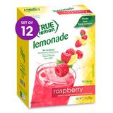 True Citrus Tea Drinks - Raspberry Lemonade Drink Mix Sticks - 12 Boxes of 30