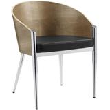 Cooper Dining Chair, Chrome Legs- East End Imports EEI-604-SLV