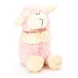 Stephan Baby Girls' Stuffed Animals - Pink Praying Lamb Musical Plush Toy