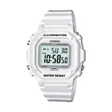 Casio Unisex Illuminator Digital Chronograph Watch, Men's, Size: Medium, White