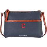 "Dooney & Bourke Cleveland Indians Pebble Ginger Crossbody"