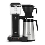 Moccamaster 10 - Cup KBGT Coffee Maker, Stainless Steel in Black, Size 16.0 H x 6.75 W x 11.5 D in | Wayfair 79314