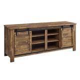 "Cheshire 70"" Rustic Sliding Door Buffet Table Sideboard in Walnut - East End Imports EEI-3489-WAL"
