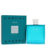 Chrome Aqua For Men By Azzaro Eau De Toilette Spray 3.4 Oz