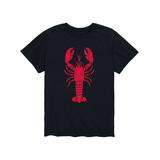 Instant Message Mens Men's Tee Shirts BLACK - Black Vintage Lobster Tee - Men