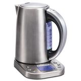 Hamilton Beach® Professional Digital Kettle 6 Preset Temperatures Stainless Steel in Gray, Size 10.24 H x 9.45 W x 6.57 D in | Wayfair 41028