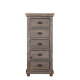 Willow Lingerie Chest in Weathered Gray - Progressive Furniture P635-13