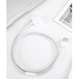 Epic Deals Electronic Chargers White - White 2-in-1 Apple Watch/iPhone Charger