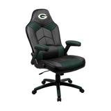 Black Green Bay Packers Oversized Gaming Chair