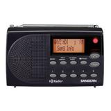 Sangean HDR-14 AM / FM-Stereo HD Portable Radio Black Medium HDR-14