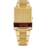 Digital Archive Computron Gold-tone Stainless Steel Bracelet Watch 31.1x40.3mm - Metallic - Bulova Watches