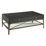 Darby Home Co Dugger Coffee Table w/ Storage Wood in Brown/Gray/Yellow, Size 20.0 H x 50.0 W x 30.0 D in | Wayfair 16C2949419C34487934B808812A17C02