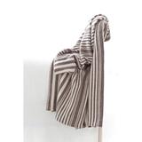 Dash and Albert Rugs Rugby Cotton Throw Cotton in Gray, Size 60.0 W in | Wayfair RDB175-THR