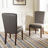 Alcott Hill® Ken Side Chair Faux Leather/Upholstered in Brown, Size 39.4 H x 20.3 W x 24.8 D in | Wayfair 22472C9EA85D4BE7B3A7AD0DF75D2EE6