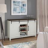 Laurel Foundry Modern Farmhouse® Guadalupe 54" Wide 1 Drawer Sideboard Wood in White, Size 34.0 H x 54.0 W x 15.5 D in | Wayfair