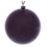 Vickerman 622063 - 4" Burgundy Wood Grain Ball Christmas Tree Ornament (6 pack) (MC197065)