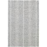 Dash and Albert Rugs Melange Striped Handmade Handwoven Area Rug Recycled P.E.T. in Brown/Gray/White, Size 120.0 W x 0.125 D in | Wayfair