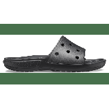Crocs Black Classic Crocs Slide Shoes