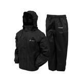 Frogg Toggs Men's All Sport Rain Suit, Black/Black SKU - 359210
