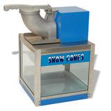 Benchmark USA Snow Bank - Snow Cone Machine in Blue, Size 24.0 H x 16.0 W x 16.0 D in | Wayfair 71000