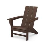 POLYWOOD® Modern Adirondack Recycled Chair Plastic/Resin/Recycled Plastic, Size 34.68 H x 29.25 W x 32.13 D in | Wayfair AD420MA
