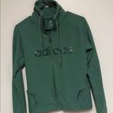 Adidas Jackets & Coats | Adidas Zip Up Jacket Sz Large | Color: Green | Size: L