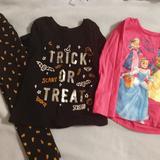 Disney Matching Sets | 4t Halloween Bundle | Color: Black/Pink | Size: 4tg