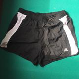 Adidas Shorts | Blackwhite Adidas Stretch Polyester Shorts | Color: Black/White | Size: M