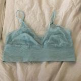 Victoria's Secret Intimates & Sleepwear | Baby Blue Lace Bralette M | Color: Blue | Size: M