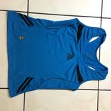 Adidas Shirts | Adidas Soccer Sport Top | Color: Black/Blue | Size: S