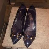 Gucci Shoes | Authentic Gucci Patent Leather Shoes | Color: Purple | Size: 7