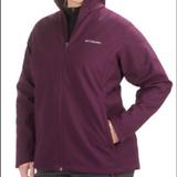 Columbia Jackets & Coats | Columbia Softshell Coats Zip Jackets Plum Purple | Color: Purple | Size: L