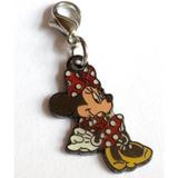 Disney Jewelry | Disney Minnie Mouse Charm Clip Bracelet Zipperpull | Color: Red/White | Size: Os