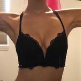 Victoria's Secret Intimates & Sleepwear | Nwt Victorias Secret Date V-Wire Bralette | Color: Black | Size: M
